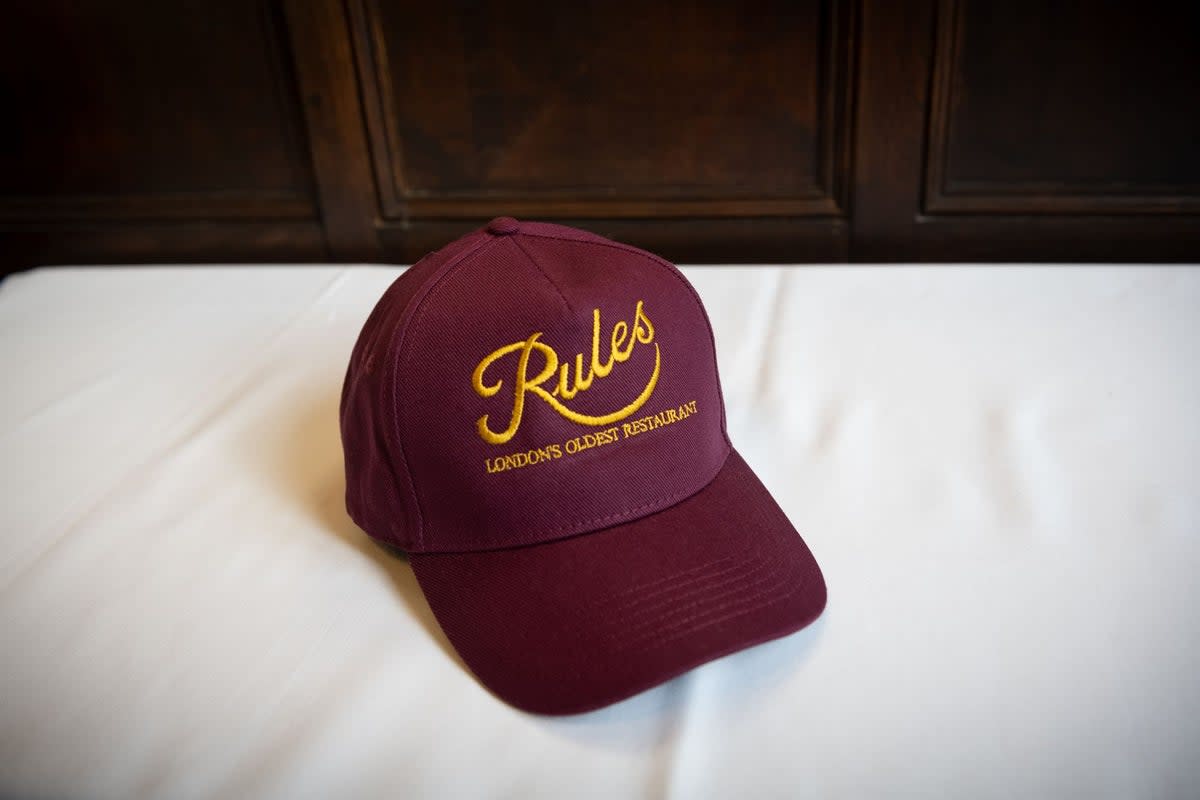 RULES baseball cap, £19.95 (rules.co.uk) (Rules)