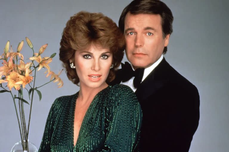 Stefanie Powers y Robert Wagner