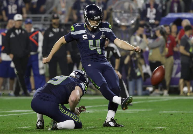 Steven Hauschka's name has been misspelled by everyone his entire NFL career (AP)
