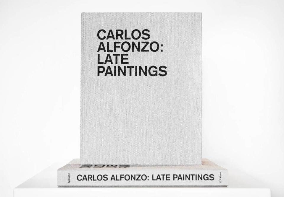 Durante la exposición se podrá adquirir un importante volumen monográfico sobre el pintor titulado “Carlos Alfonzo: Late Paintings”, publicado por el Instituto de Arte Contemporáneo de Miami (ICA). 