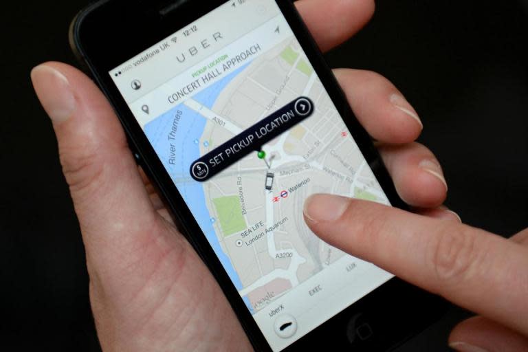 Uber app offers London public transport option for first time