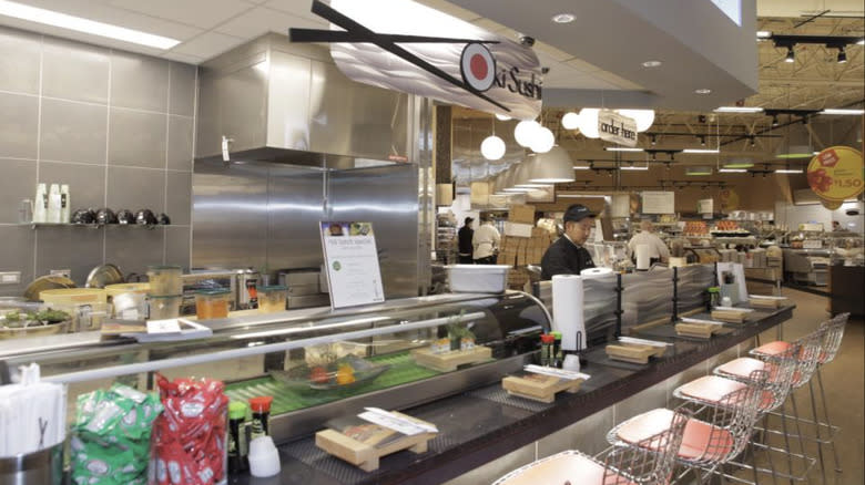 Sushi Counter at Mariano's Oki Sushi