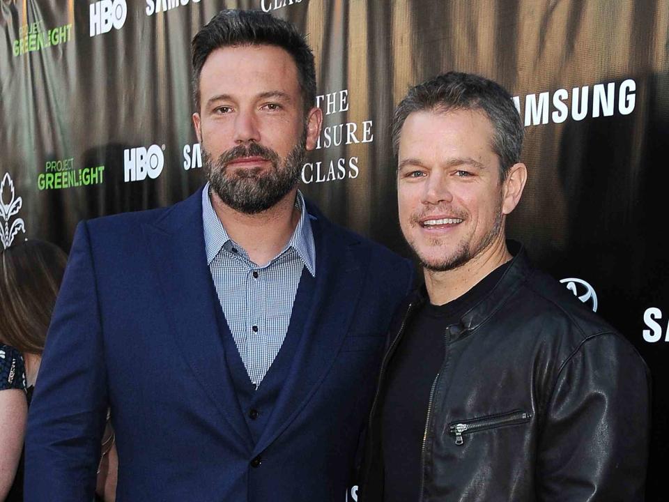 Angela Weiss/Getty Matt Damon (right) and  Ben Affleck (left)