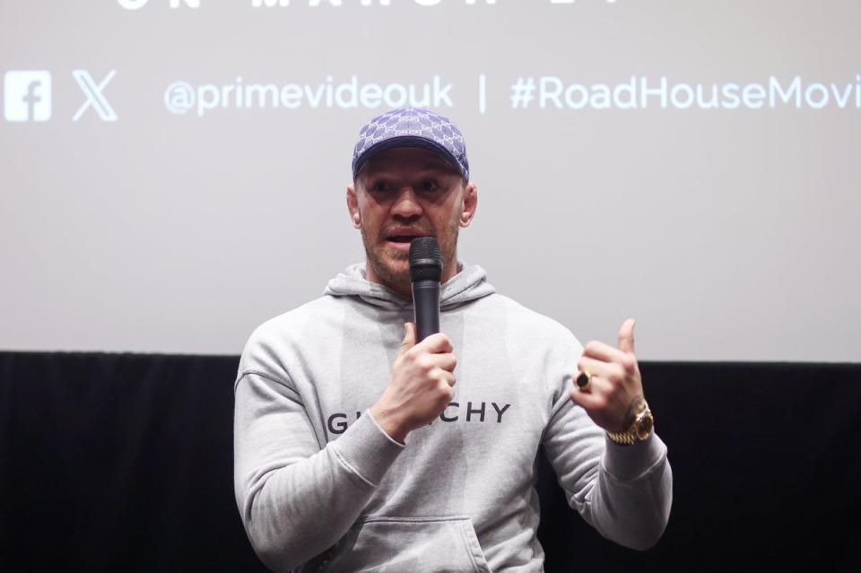 McGregor at an exclusive London screening of Road House (David Klein Photography)