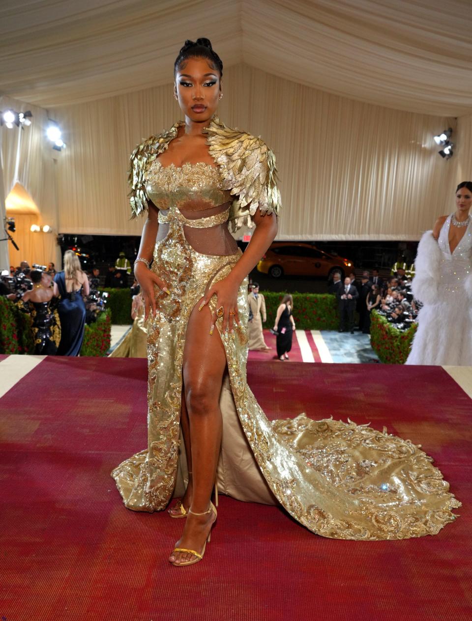 Megan Thee Stallion attends the 2022 Met Gala.