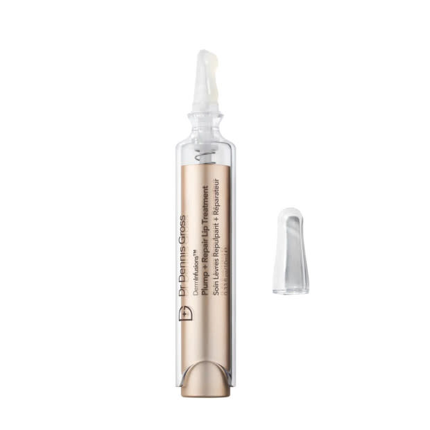 Dr. Dennis Gross DermInfusions Plump and Repair Lip Treatment, $45, <a href="https://howl.me/ckkE6fsSzqI" rel="nofollow noopener" target="_blank" data-ylk="slk:available here;elm:context_link;itc:0;sec:content-canvas" class="link ">available here</a><p>Photo: Courtesy of Dr. Dennis Gross</p>