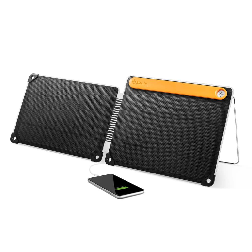 portable solar phone chargers, BioLite Solar Panel 10+