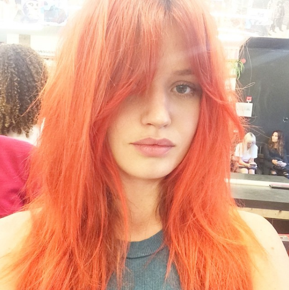 Georgia May Jagger took to Instagram to show off her new look. (Photo: Instagram)