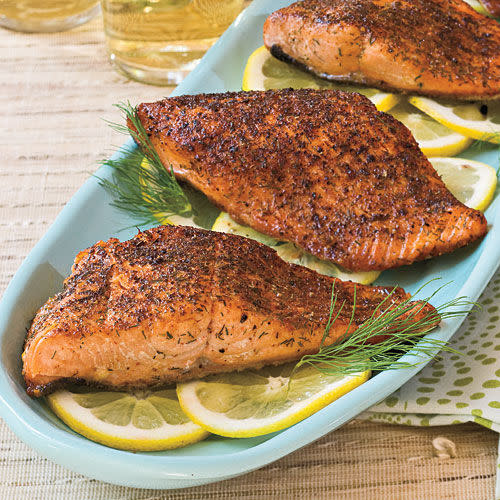 Chili-Rubbed Salmon