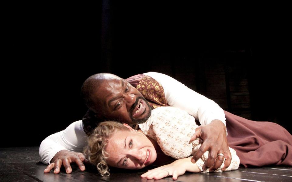 Lenny Henry's performance in Othello, 2009
