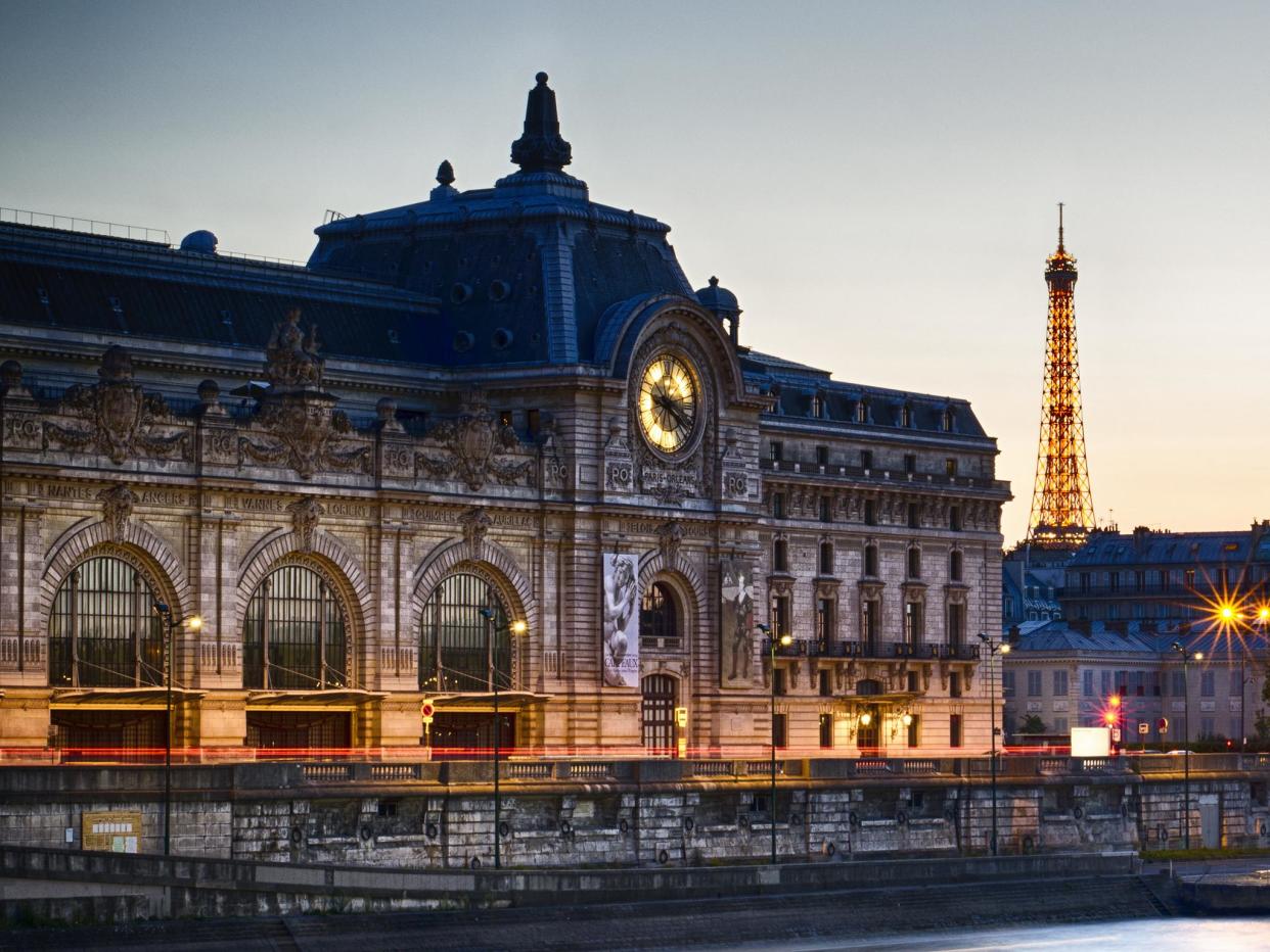 Gustave Coubert's 'L'origine du Monde' is hung in the Musee d'Orsay in Paris: Getty