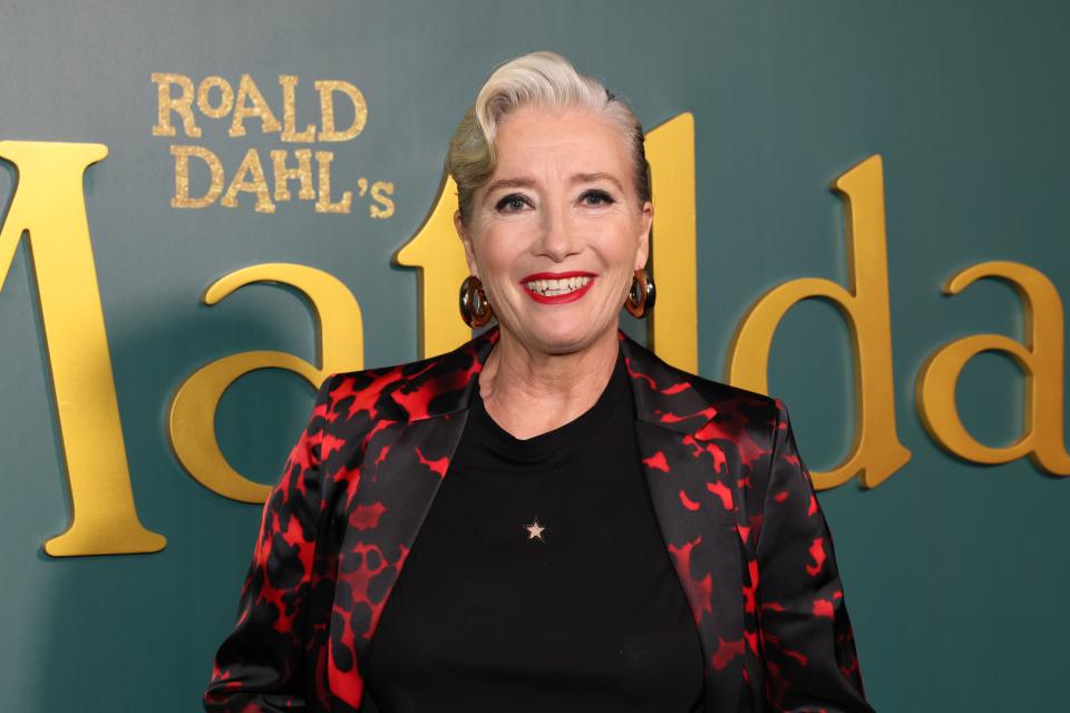 Emma Thompson at a special screening of "Matilda" in New York earlier this month.