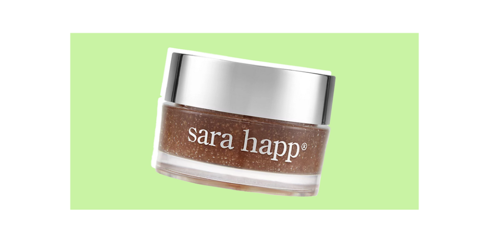 Free your lips of dry skin with The Lip Scrub from Sara Happ.