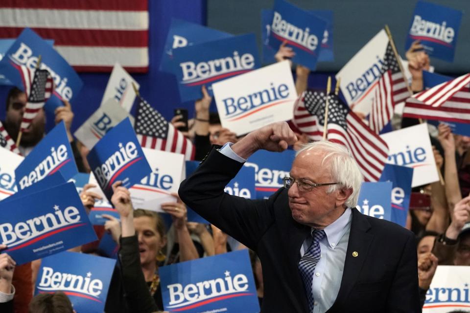 Bernie Sanders se alzó con el triunfo en New Hampshire.