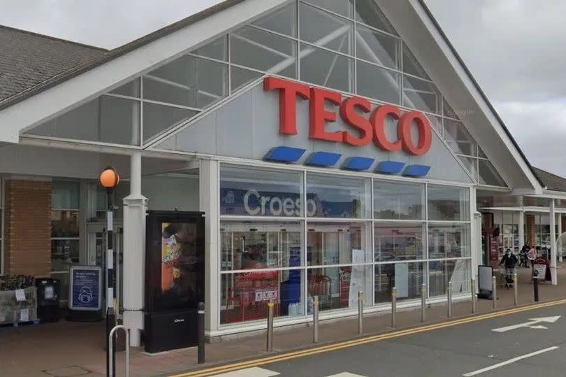 Louise Bugby was arrested at the Tesco supermarket cafe in Pembroke Dock -Credit:Google