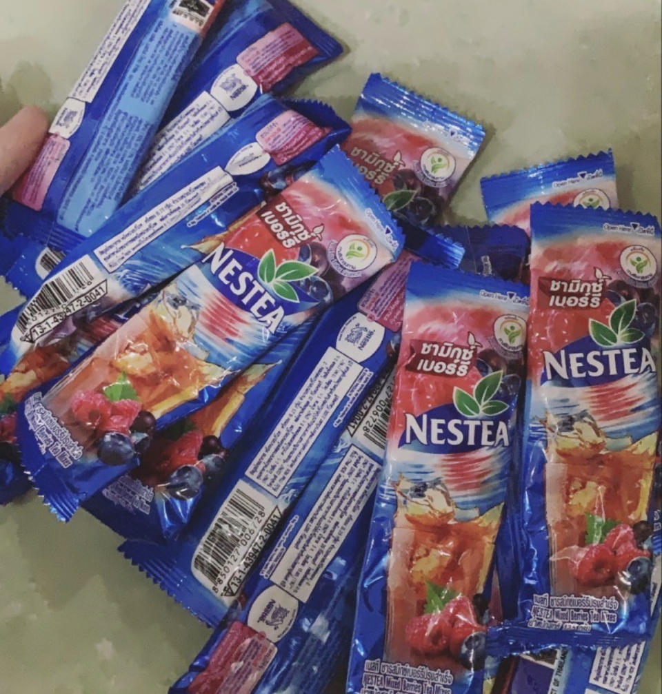 a photo of nestea drinks