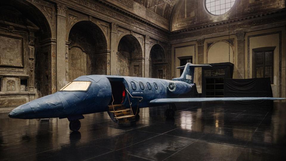 maarten baas denim airplane for gstar raw