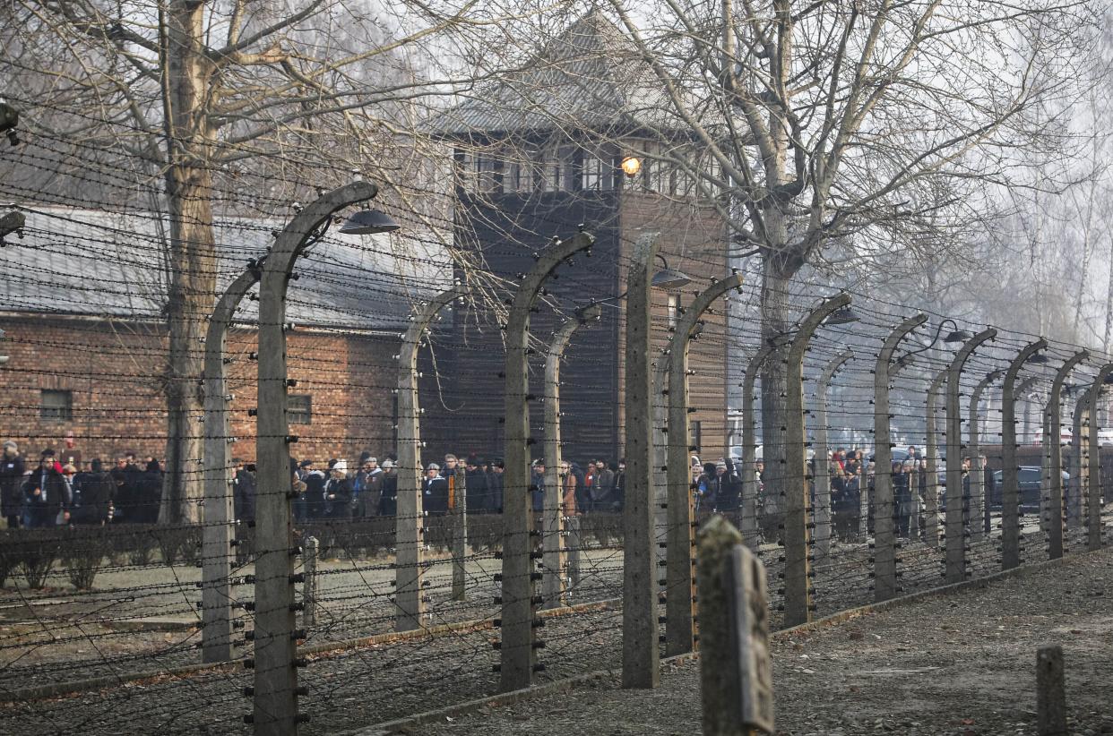 The Auschwitz-Birkenau death camp was liberated 77 years ago.