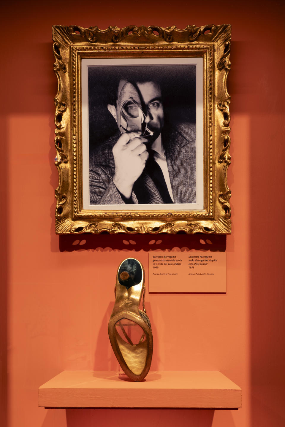 The "Salvatore Ferragamo 1898-1960" exhibition in Florence.