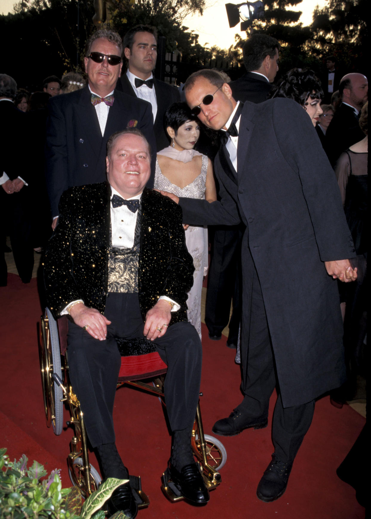 Larry Flynt and Woody Harrelson (Photo by Jim Smeal/Ron Galella Collection via Getty Images)