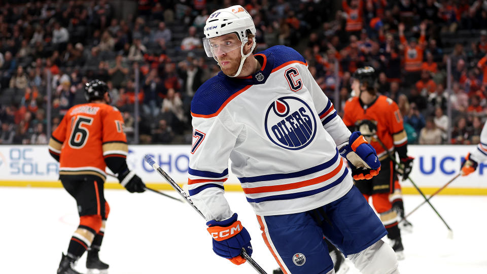 Connor McDavid has far and away been the best player in the NHL this season. (Photo by Sean M. Haffey/Getty Images)