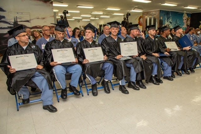 A program at Miami Dade College participates in the Second Chance Pell Experiment. Graduates of the college's Institute for Educational Empowerment show off their new credentials.