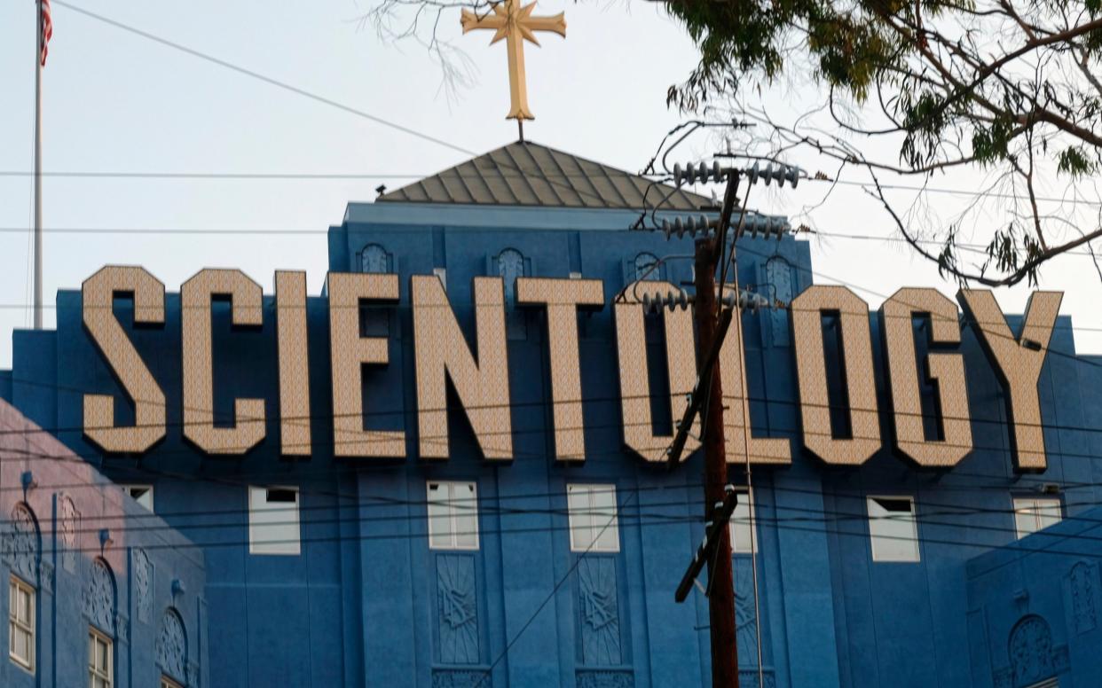 The Church of Scientology in Los Angeles - AP
