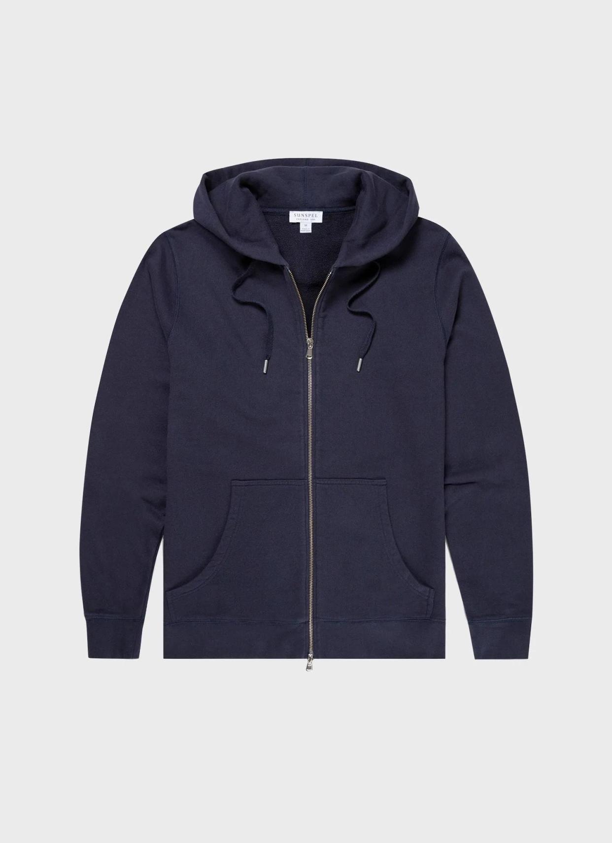 <p><a href="https://go.redirectingat.com?id=74968X1596630&url=https%3A%2F%2Fus.sunspel.com%2Fproducts%2Fmens-cotton-loopback-zip-hoody-in-navy&sref=https%3A%2F%2Fwww.menshealth.com%2Fstyle%2Fg39221667%2Fbest-zip-up-hoodies-for-men%2F" rel="nofollow noopener" target="_blank" data-ylk="slk:Shop Now;elm:context_link;itc:0;sec:content-canvas" class="link rapid-noclick-resp">Shop Now</a></p><p>Loopback Zip Hoody</p><p>sunspel.com</p><p>$235.00</p><span class="copyright">Courtesy of Retailer</span>