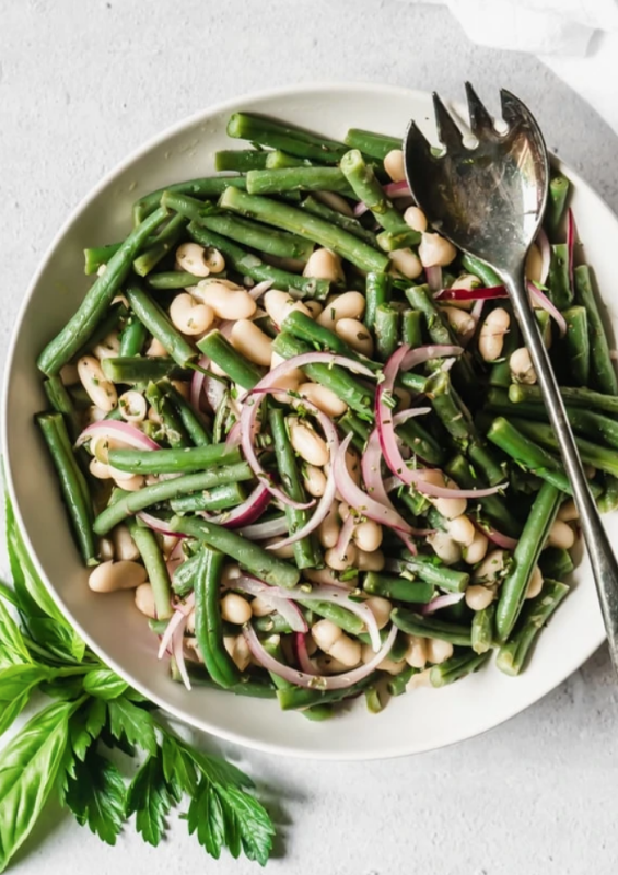 <p>The Delicious Spoon</p><p>A cold green bean salad made with white cannellini beans tossed in a light dressing vinaigrette made with fresh garden herbs.</p><p><strong>Get the recipe: <a href="https://thedeliciousspoon.com/cold-green-bean-salad/" rel="nofollow noopener" target="_blank" data-ylk="slk:Garden Herb White and Green Bean Salad;elm:context_link;itc:0;sec:content-canvas" class="link "><em>Garden Herb White and Green Bean Salad</em></a></strong></p>