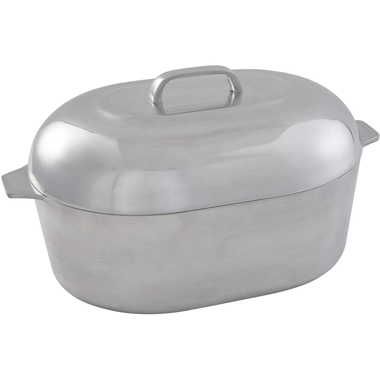 IMUSA USA Heavy Duty Cajun Oval Aluminum Roaster