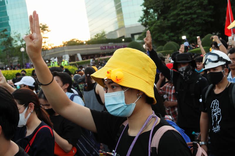 Pro-democracy rally in Bangkok