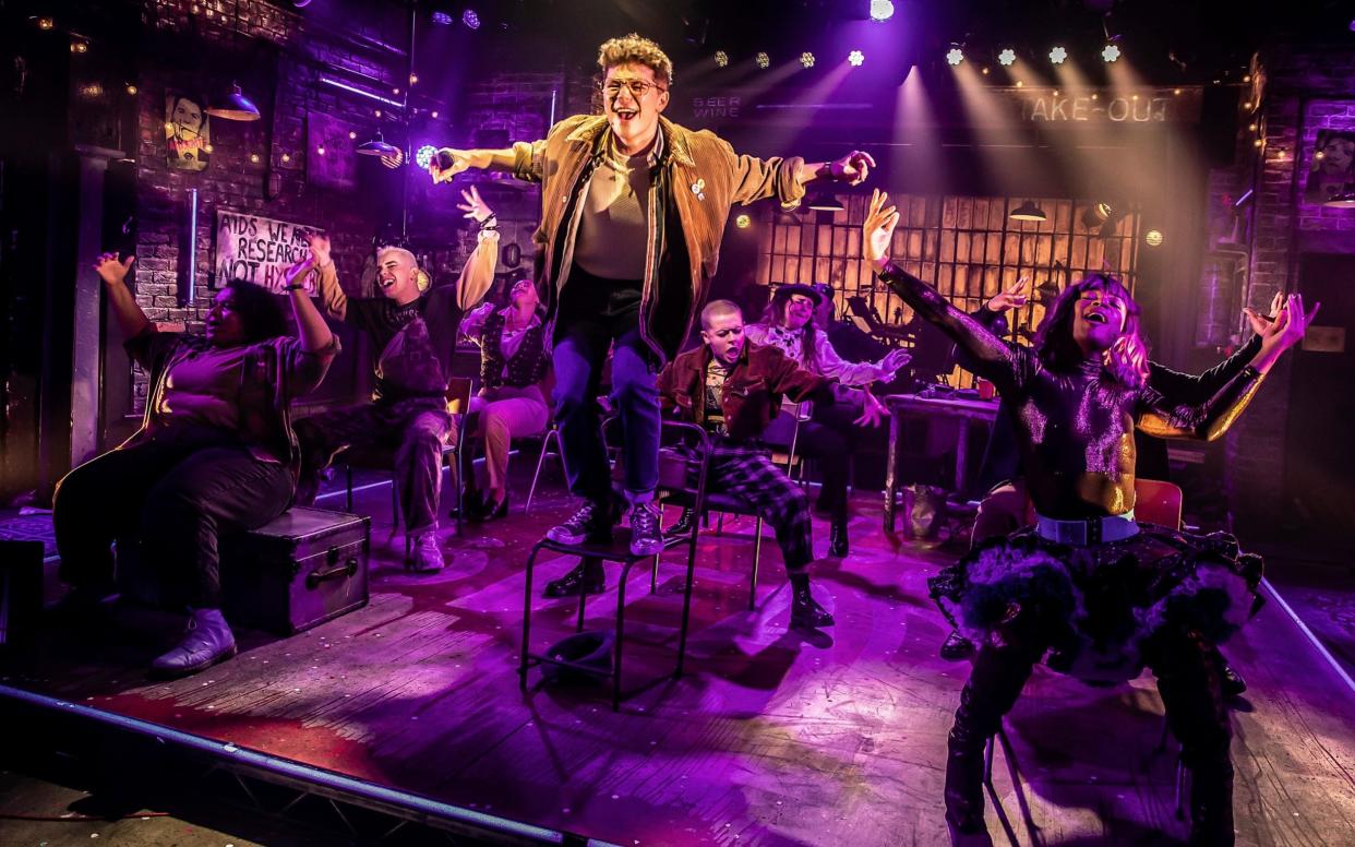 Jump to it: Blake Patrick Anderson in Rent - Pamela Raith