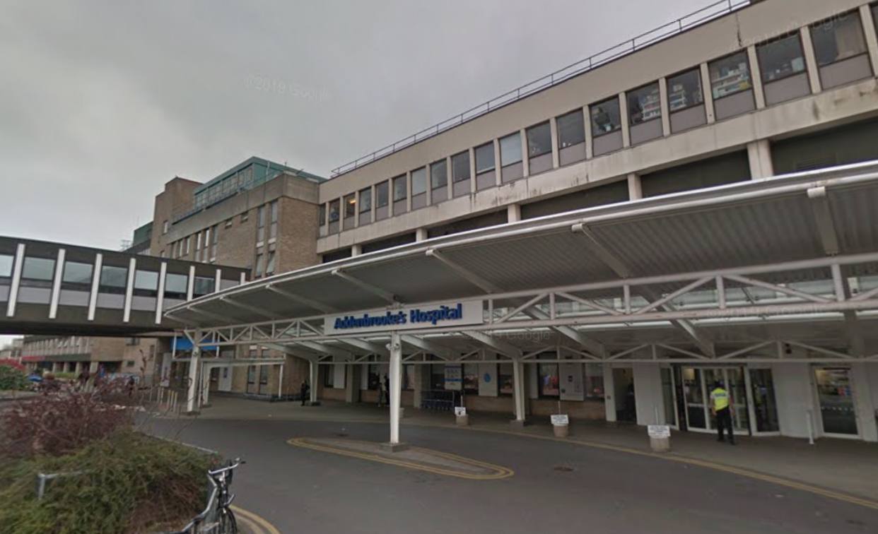 The child died at Addenbrooke's Hospital in Cambridge last week. (Google)