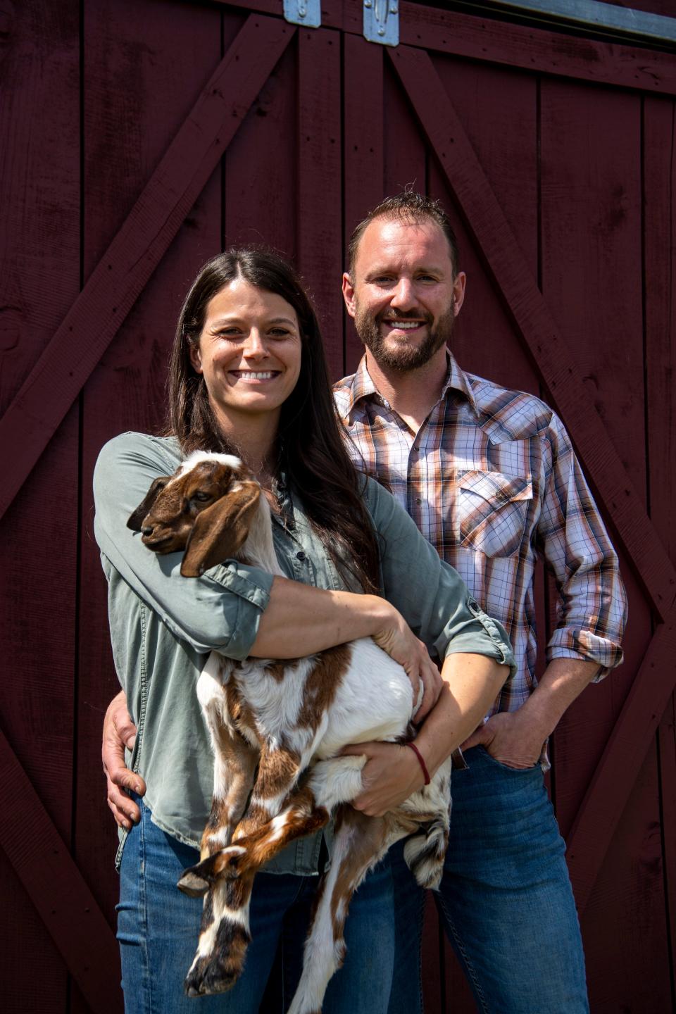 Chef Taylor and Fran Montgomery have a lot on their plates between owning and managing operations at their home, Montgomery Sky Farm in Leicester, and delivering farm fresh ingredients to the plates of diners at Urban Wren restaurant in Greenville, South Carolina.