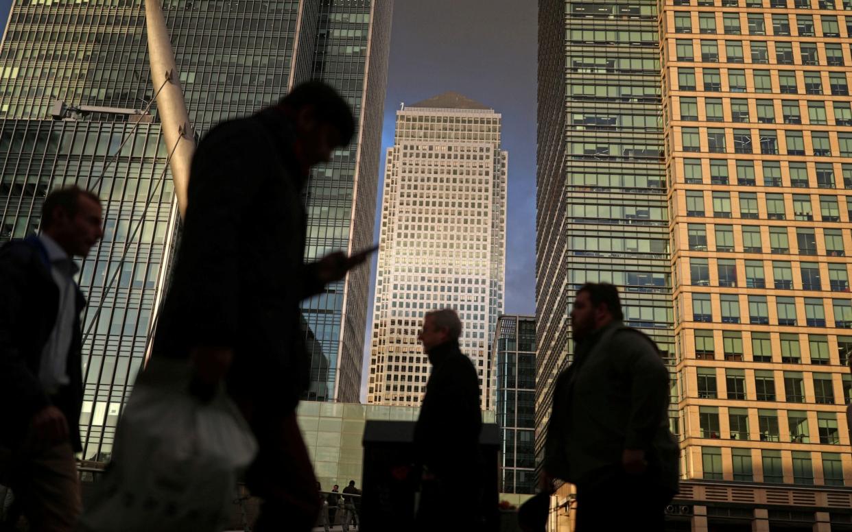 Canary Wharf - Simon Dawson/Reuters