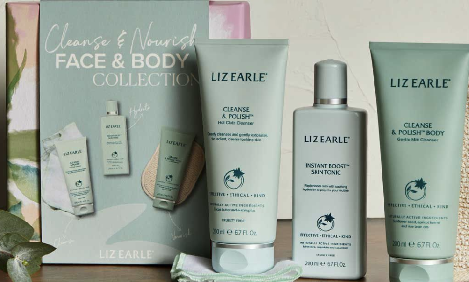 The set is full of Liz Earle favourites. (Boots)