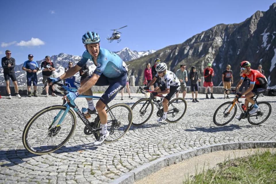 Jakob Fuglsang during the recent Tour of Switzerland.