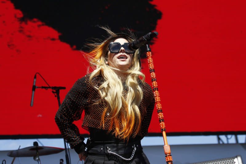 Avril Lavigne performs at the iHeartRadio Music Festival Daytime Concerts in 2022. File Photo by James Atoa/UPI