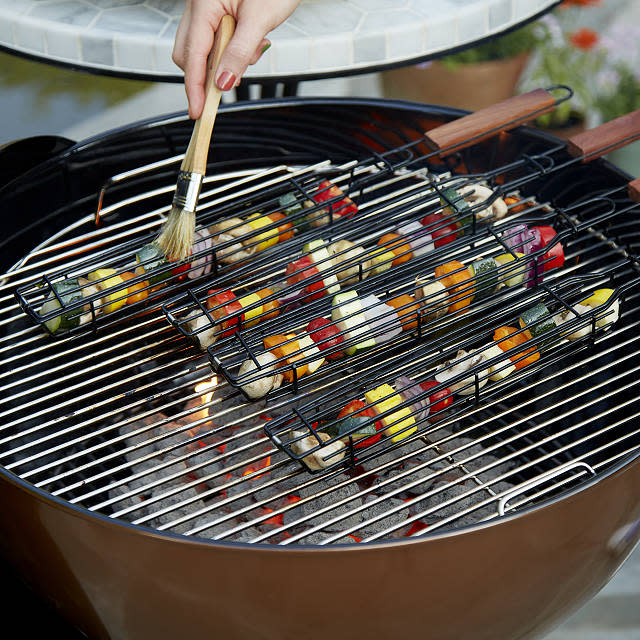 Get yourself a grilling device more advanced than a wooden stick. (Photo: UncommonGoods)