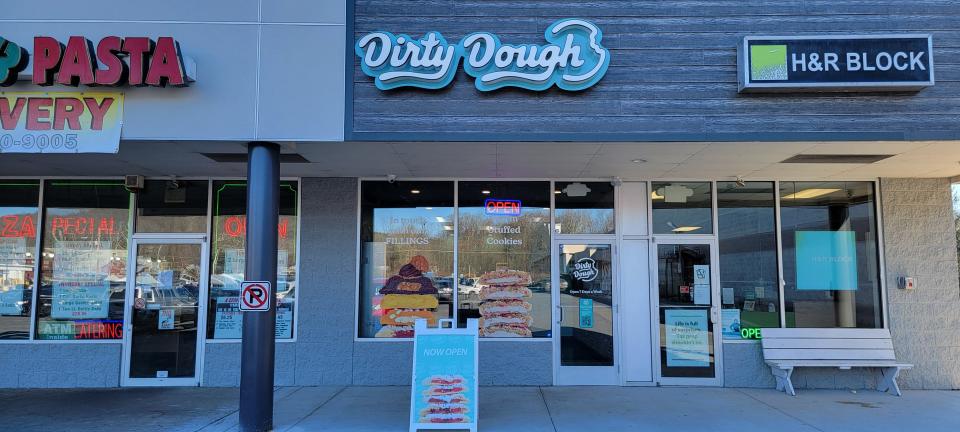 Pennsylvania's first Dirty Dough cookie shop opened in Tannersville on Dec. 27, 2023.