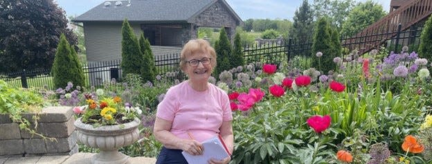 Columnist Judy Terry visited the zen forest created by George Klasson and Jane Bourgeois recently.