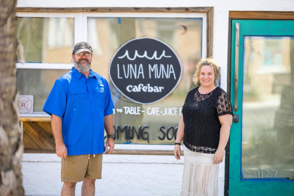 Brad and Melissa Smith opened Luna Muna Cafebar in St. Andrews in August.
