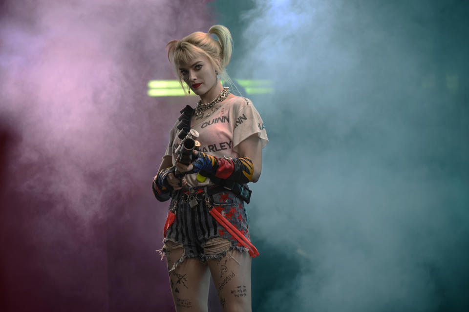 MARGOT ROBBIE as Harley Quinn in Warner Bros. Pictures’ “BIRDS OF PREY (AND THE FANTABULOUS EMANCIPATION OF ONE HARLEY QUINN),” a Warner Bros. Pictures release.