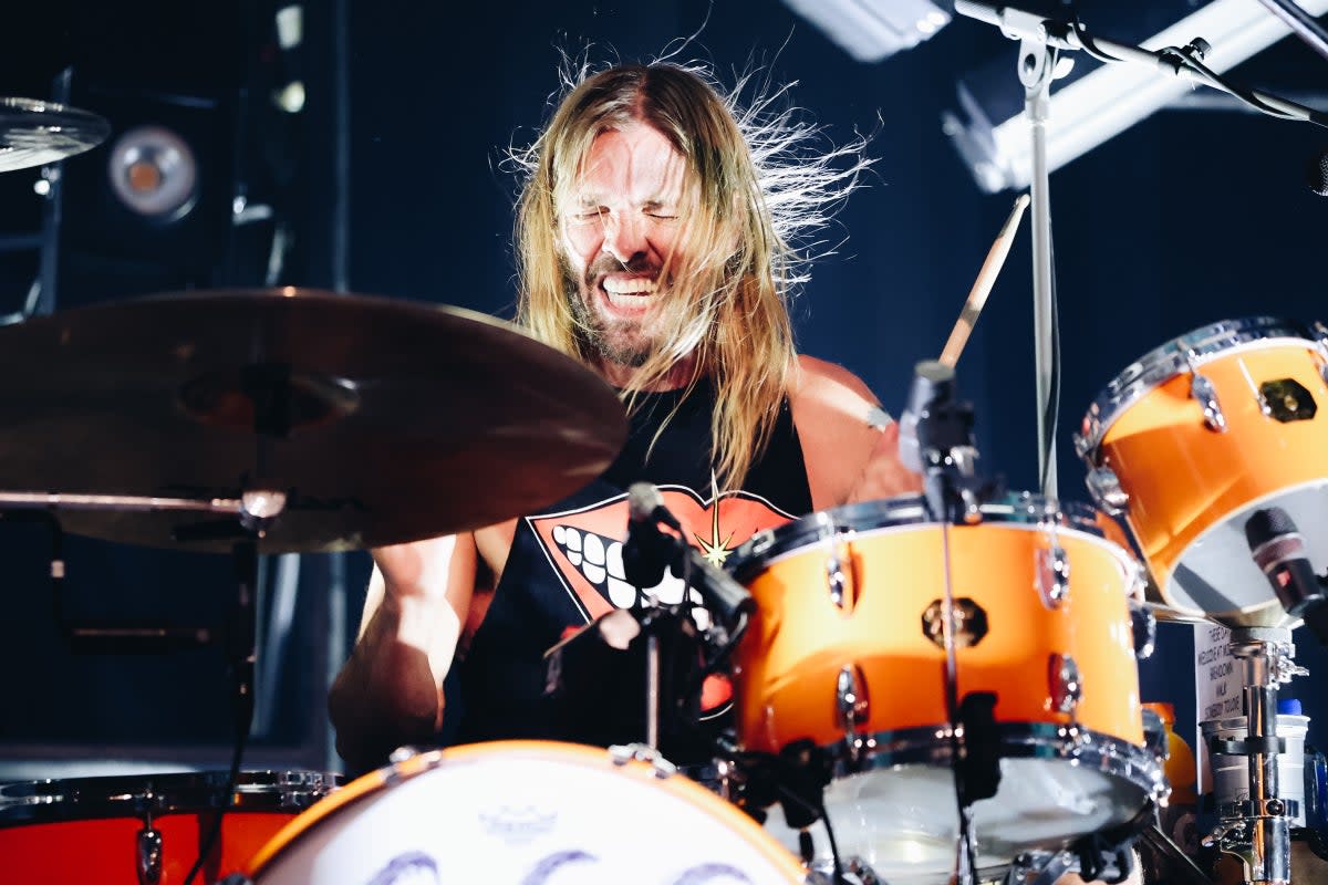 Drummer Taylor Hawkins, died on 25 March 2022, during Foo Fighters’ South American tour (Rich Fury/Getty Images)