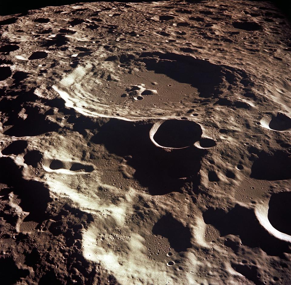 The far side of the moon is rough and filled with craters. By comparison, the near side of the Moon, the side we always see, is relatively smooth. Since the moon is rotation locked to always point the same side toward Earth, humanity has only glimpsed the lunar farside recently.