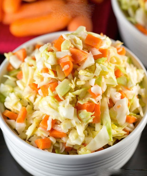 <p><strong>Get the recipe: <a href="https://www.centercutcook.com/kfc-coleslaw-copycat/" rel="nofollow noopener" target="_blank" data-ylk="slk:KFC Copycat Cole Slaw;elm:context_link;itc:0;sec:content-canvas" class="link ">KFC Copycat Cole Slaw</a></strong></p><p>KFC Copycat Cole Slaw</p>