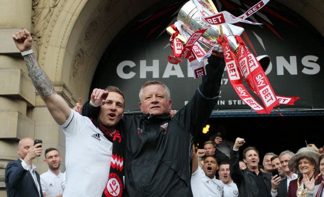 Wilder guided the club from League One to the Premier League (Richard Sellers/PA).