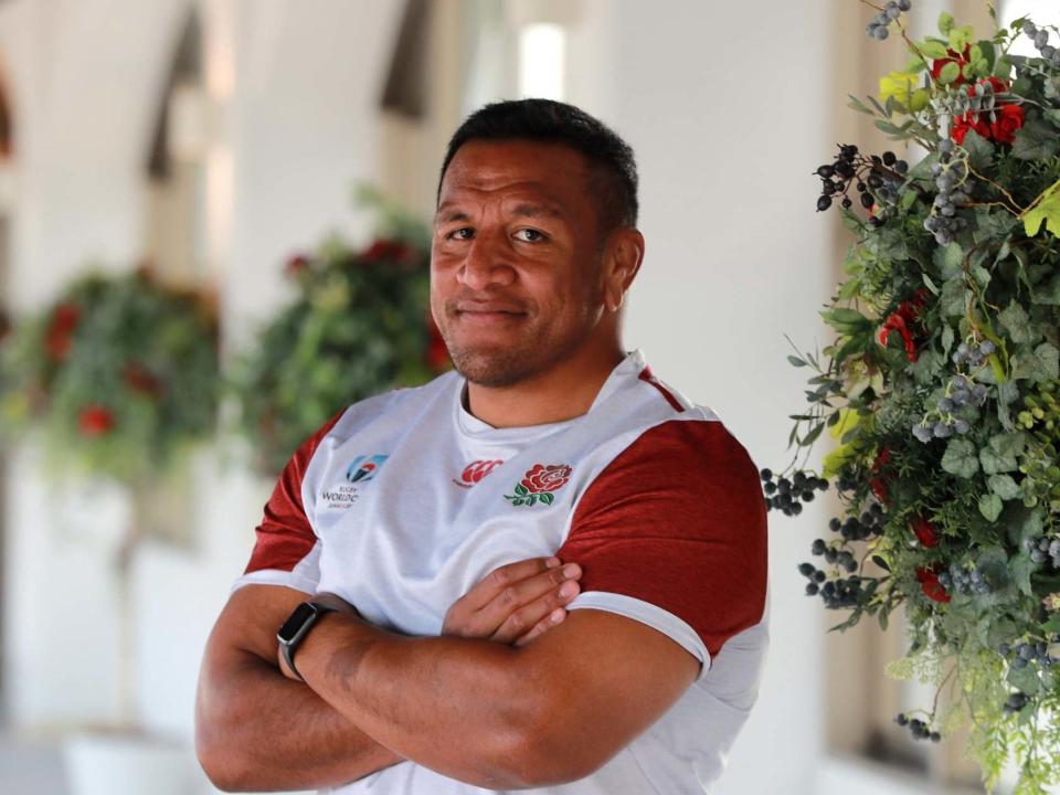 Mako Vunipola is concerned by the Typhoon Hagibis: Getty