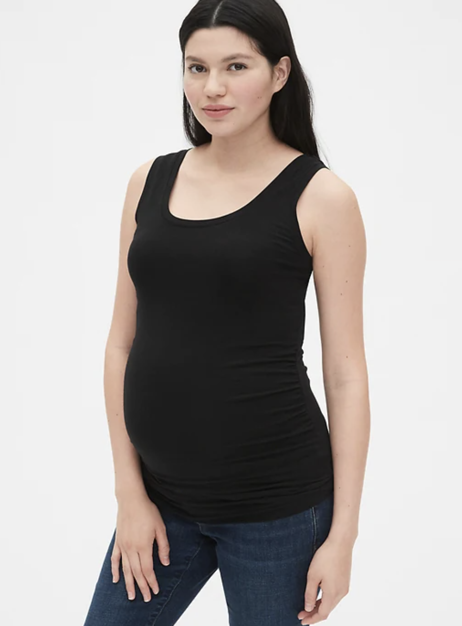 best-maternity-clothes-the-gap-Maternity Pure Body Tank Top