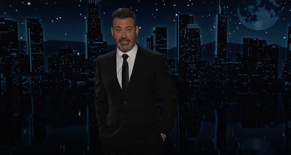 Kimmel said that some people rushed to ask him if the post was actually real (Jimmy Kimmel Live)